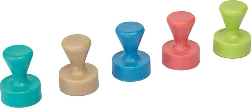 Maul MAUL Neodym-Kegelmagnete 12mm 10 Stück div. Farben