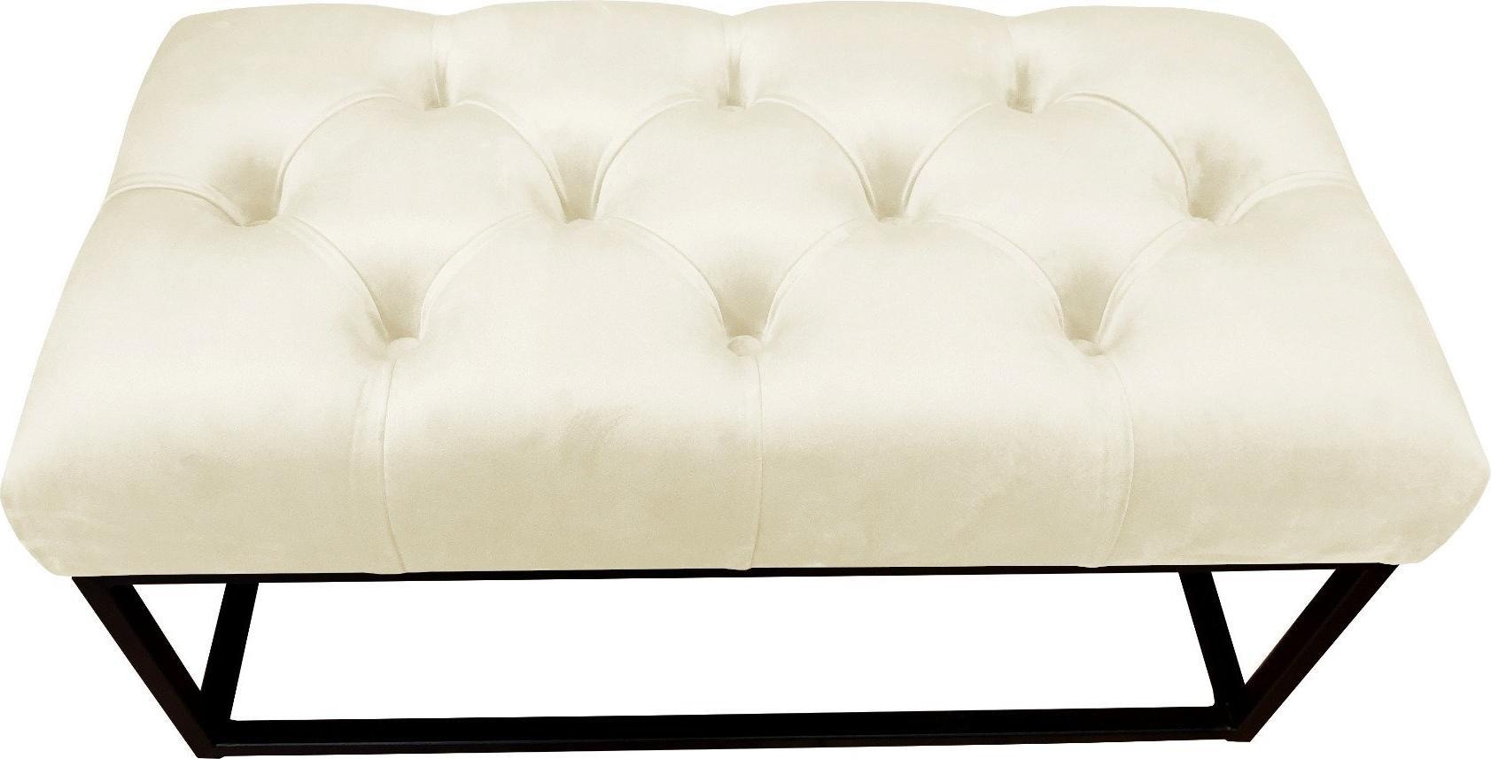 Atos Ławka CHARLIE MG VELVET ecru