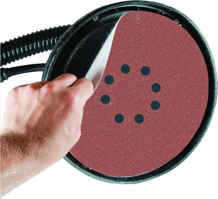 Dedra Tarczki ścierne 225mm papier gr.150 Z OTWORAMI do #DED7743 5 szt. - DED7749A4