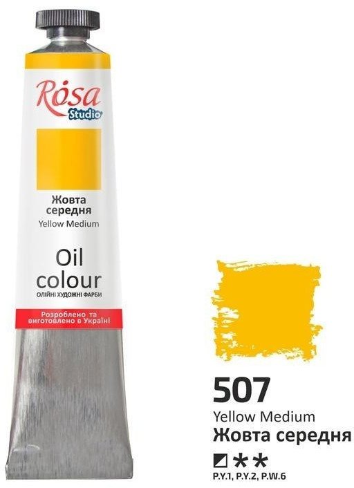 Farba olejna yellow medium 507 45ml