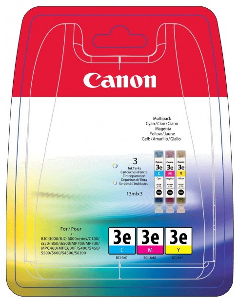 Wkład CANON BCI-3e Multipack 4480A265