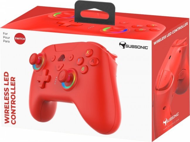 Subsonic Red Nintendo Switch SA56333