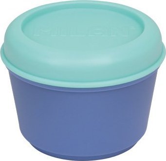 Milan Pojemnik na lunch MILAN okrągły 0,25 l z zakręcaną pokrywką niebiesko - zielony