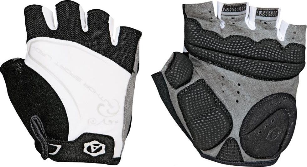 Author Rękawiczki rowerowe Author Lady Comfort Gel czarno-białe L uniwersalny