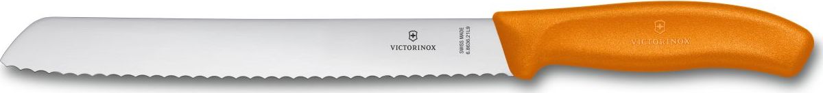 Victorinox Nóż Victorinox do chleba SwissClassic pomarańczowy (6.8636.21L9B)
