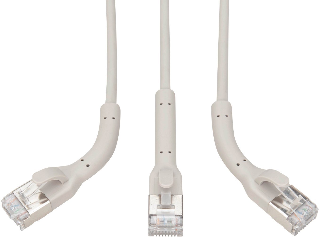 Digitus Kabel krosowany kątowy CAT 6A F-FTP, miedziany, 5 m, szary