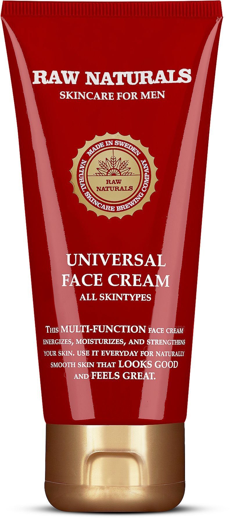 Raw Naturals Universal Face Cream, Moisturizing, Cream, Do twarzy, 100 ml, Dla mężczyzn