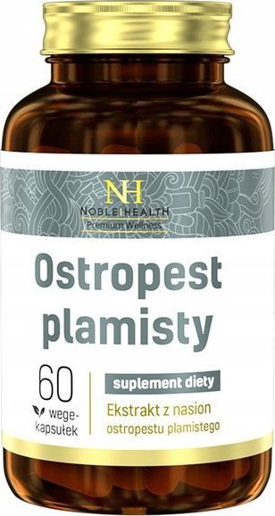 Noble Health Noble Health Ostropest Plamisty 60 kapsułek - WYSYŁAMY W 24H!