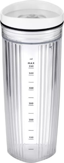 Zwilling Bidon do blendera z pokrywką próżniową Zwilling Enfinigy - Biały, 550 ml