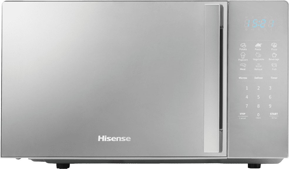 Hisense 20 L 700 W sudraba - Mikrovilnu krasns