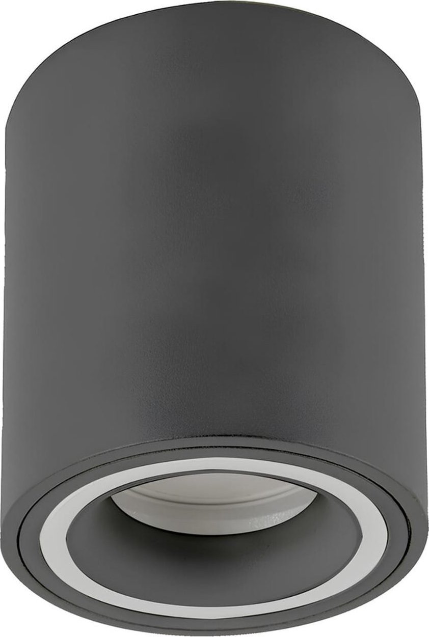 Lampa sufitowa Rabalux Kobald reflektor sufitowy szara GU10 1x MAX 25W IP20