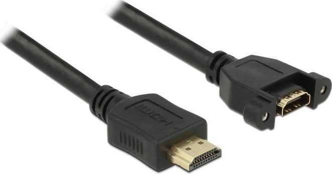Kabel Delock HDMI - HDMI 0.5m czarny (85463)