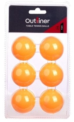 TABLE TENNIS BAL W337PP-2 6PCS OUTLINER