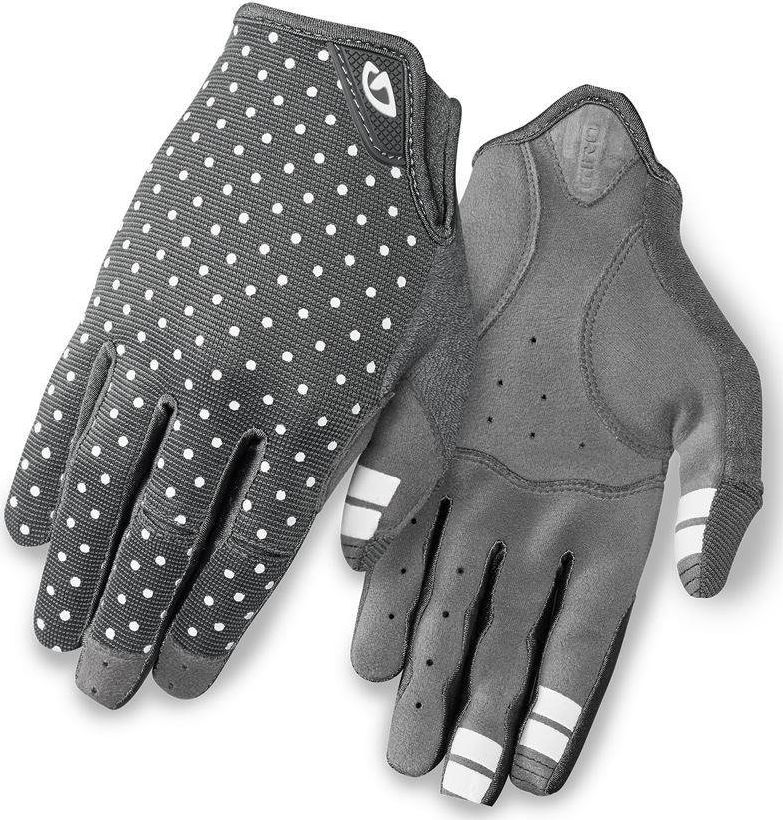 Giro Rękawiczki damskie La Dnd długi palec dark shadow white dots r. XL