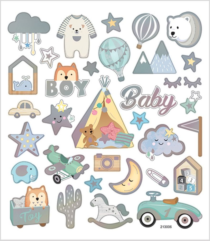 Creativ Company Naklejki Chłopczyk Baby Boy