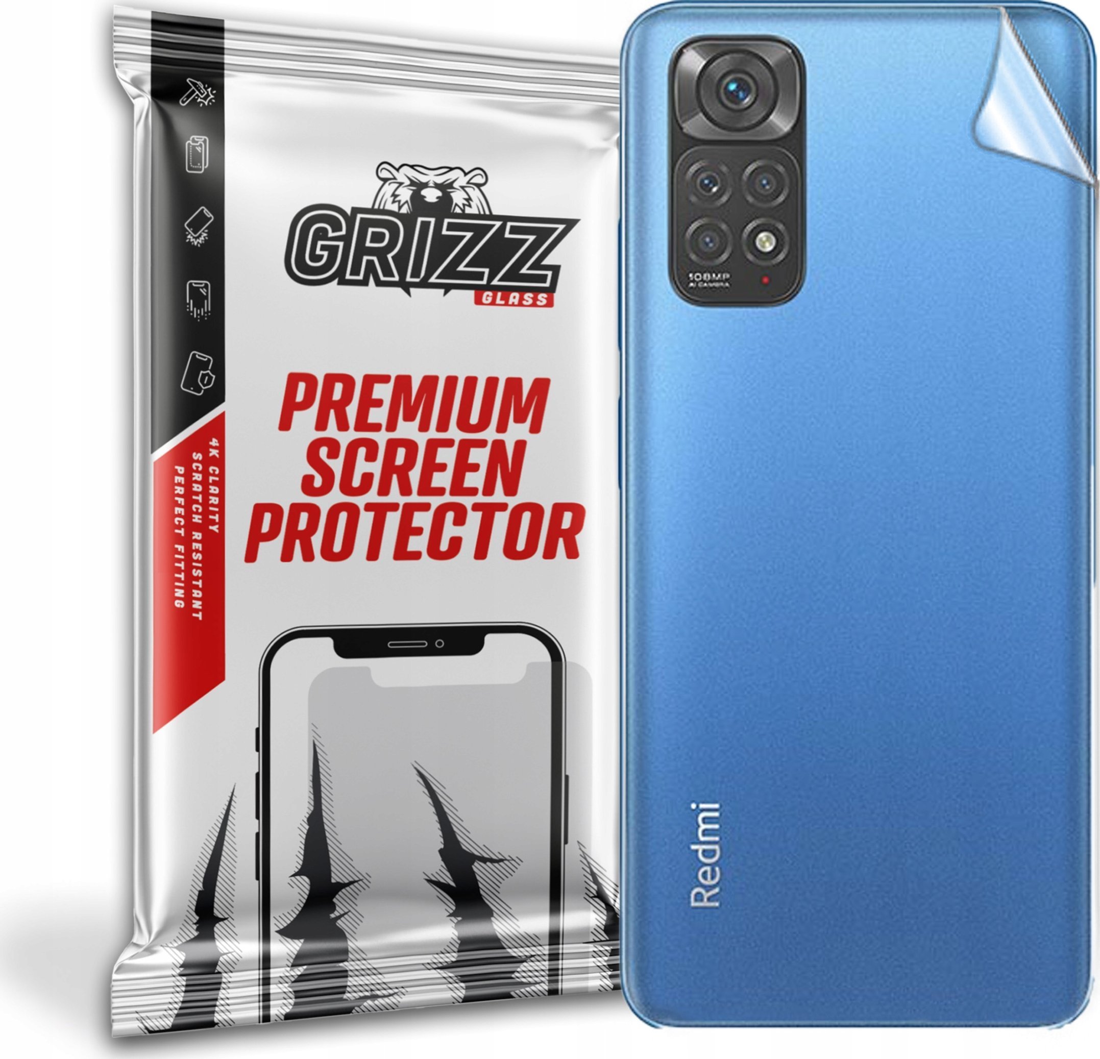 GrizzGlass Folia na tył Grizz Xiaomi Redmi Note 11S