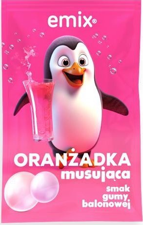 Emix Emix Napój w proszku Oranżadka o smaku gumy balonowej 16 g