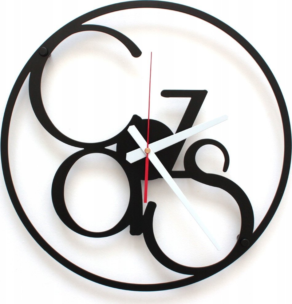 Decolicious Zegar na ścianę Czas