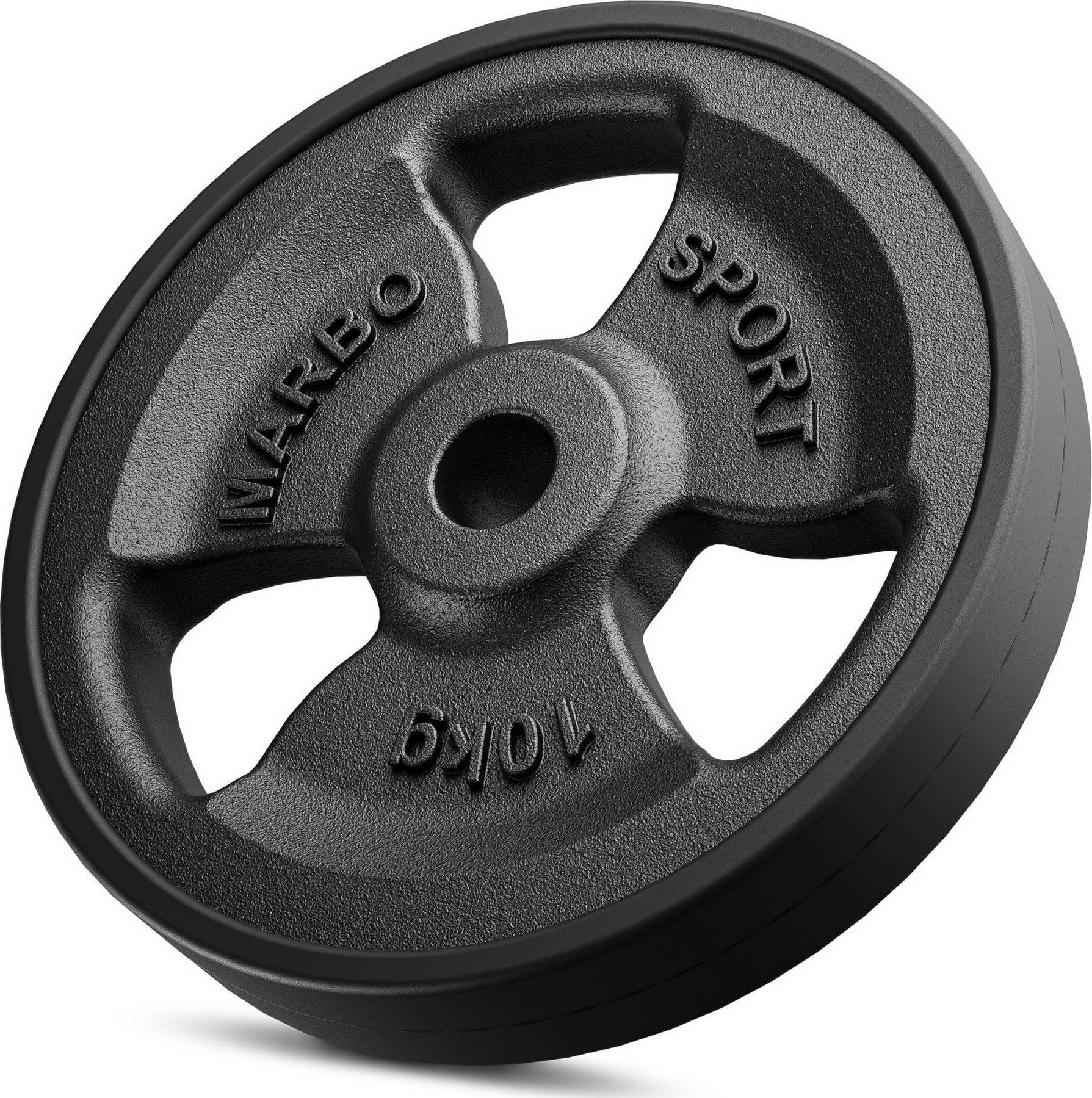 Marbo Sport Obciążenie żeliwne gumowane 10 kg MW-O10G-kier - Marbo Sport