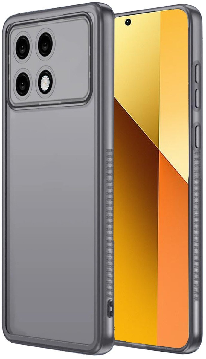 Etui Matowe Supero Camshield do Xiaomi Redmi Note 13 5G, czarne