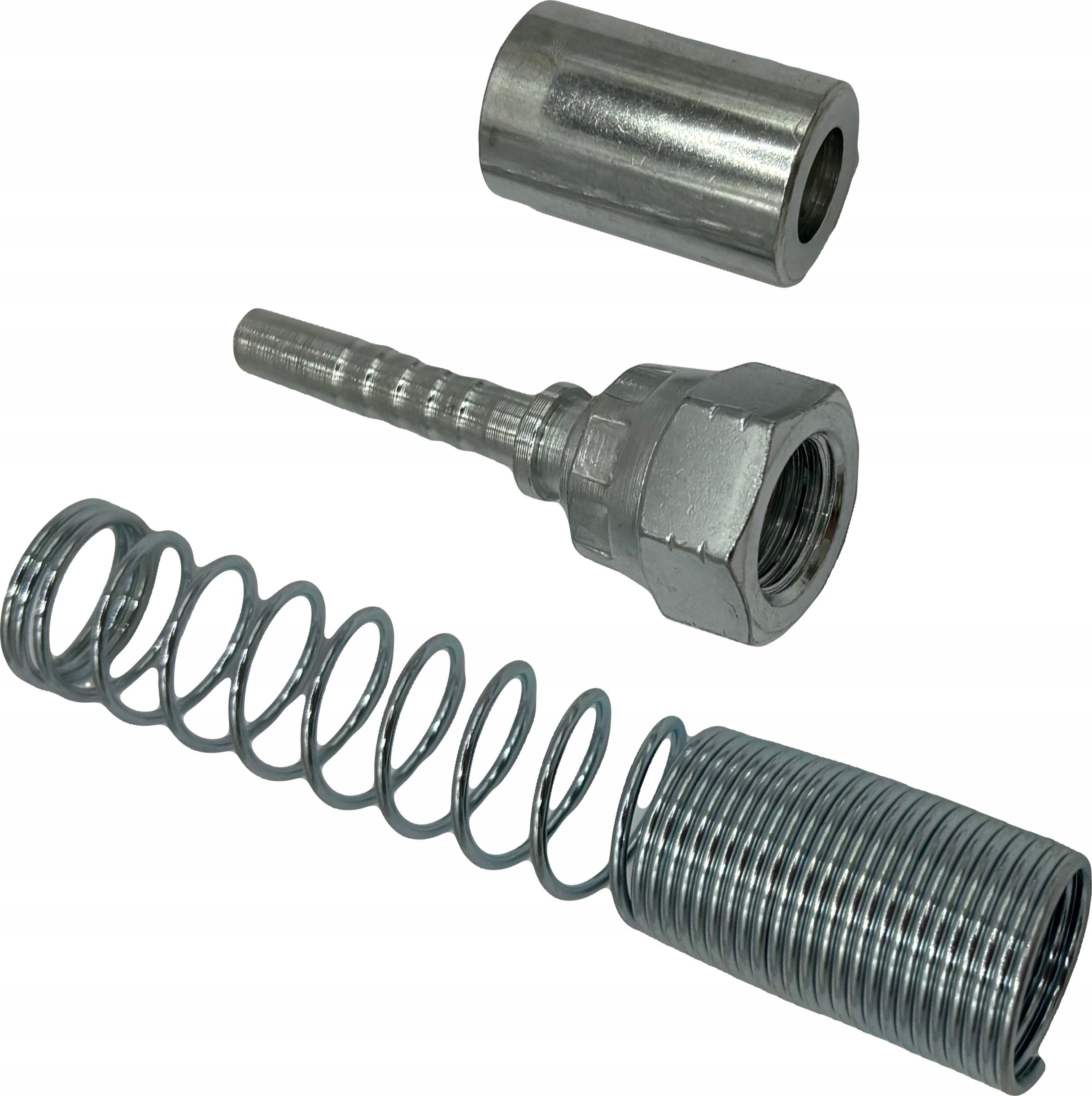 Rosfix ZAKUCIE TULEJKA SPRĘŻYNA GWINT 1/4 DO WĄŻ WĘŻA AGREGATU MALARSKEIGO ZŁĄCZE