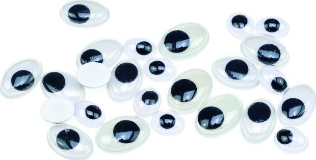 BREWIS Ruchome oczka RO18 - 26szt. mix owal Brewis