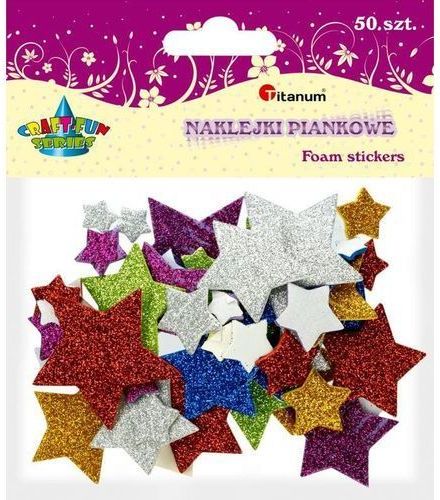 Titanum Piankowe gwiazdki 50 sztuk
