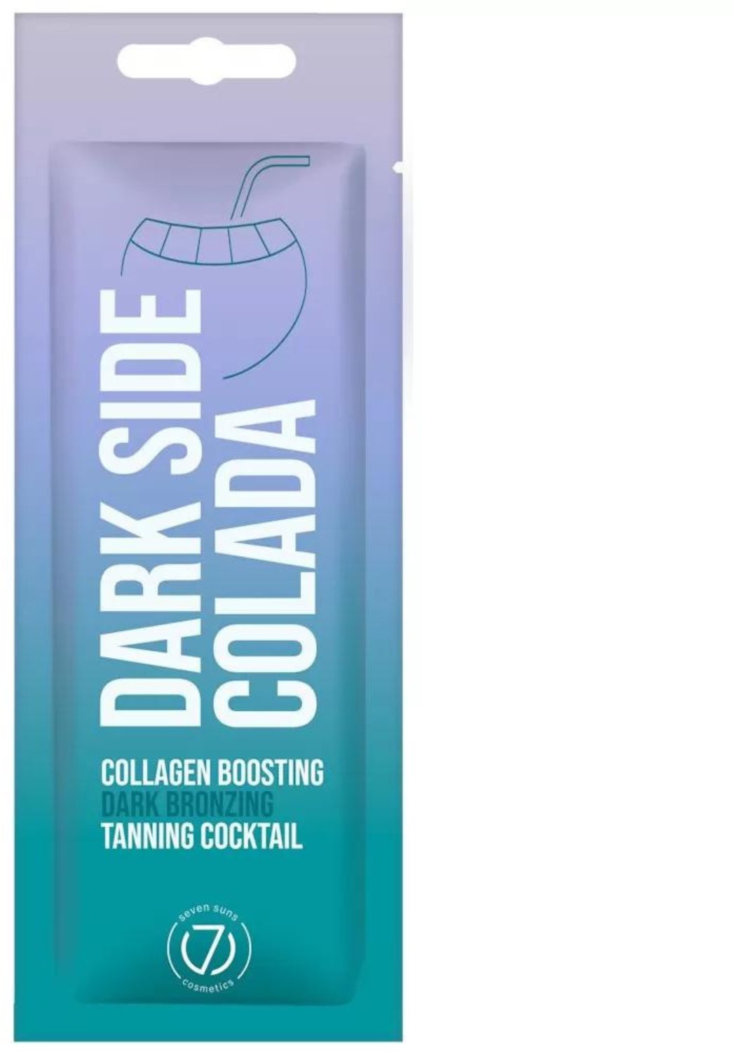 7suns Dark Side Colada Kolagenowy Koktajl Opalający Z Opóźnionym Bronzerem 15ml