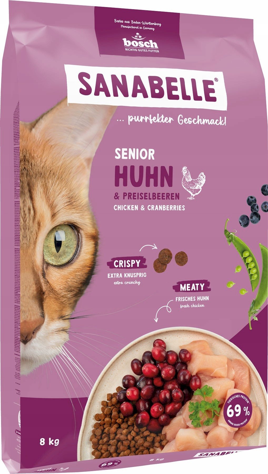 BOSCH Sanabelle Senior sucha karma dla kota 8kg