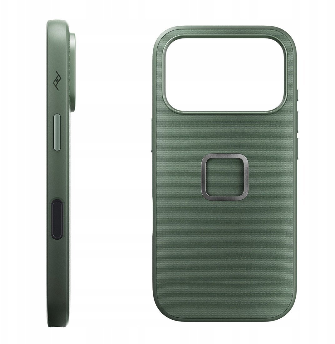 Peak Design Mobile Etui Everyday Case Fabric iPhone 17 Pro Sage - szarozielony
