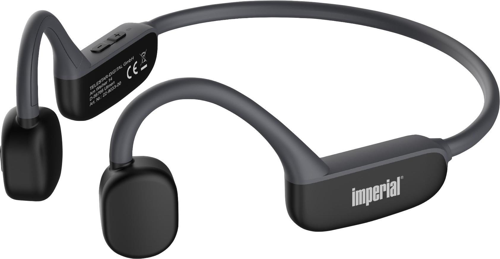 Imperial bluTC active 1 Słuchawki Bezprzewodowy Opaska na szyję Sport Bluetooth Czarny