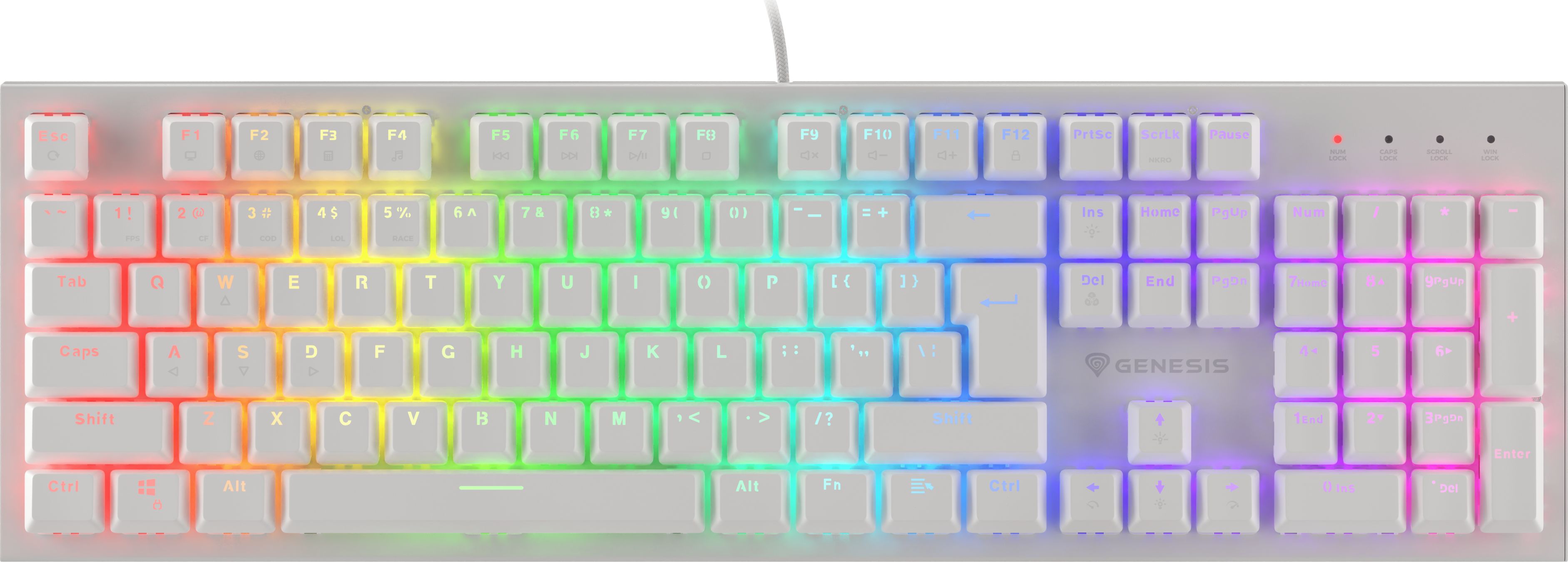 Klawiatura Genesis Thor 303 - Outemu Brown (NKG-1865)