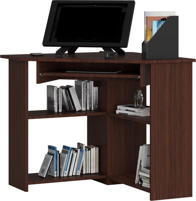 Biurko Fabryka Mebli Akord Ted Brązowe 80 cm x 80 cm