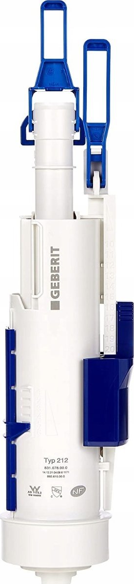 Geberit 244.821.00.1 ZAWÓR SPUSTOWY TYP 212, DO SPŁUCZEK PODTYNKOWYCH GEBERIT SIGMA, DELTA I UP300 (BEZ GNIAZDA) // DLP.G.244.821.00.1