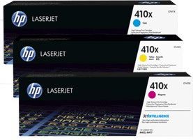 Toner HP 410X Zestaw CMY Oryginał (CF252XM)
