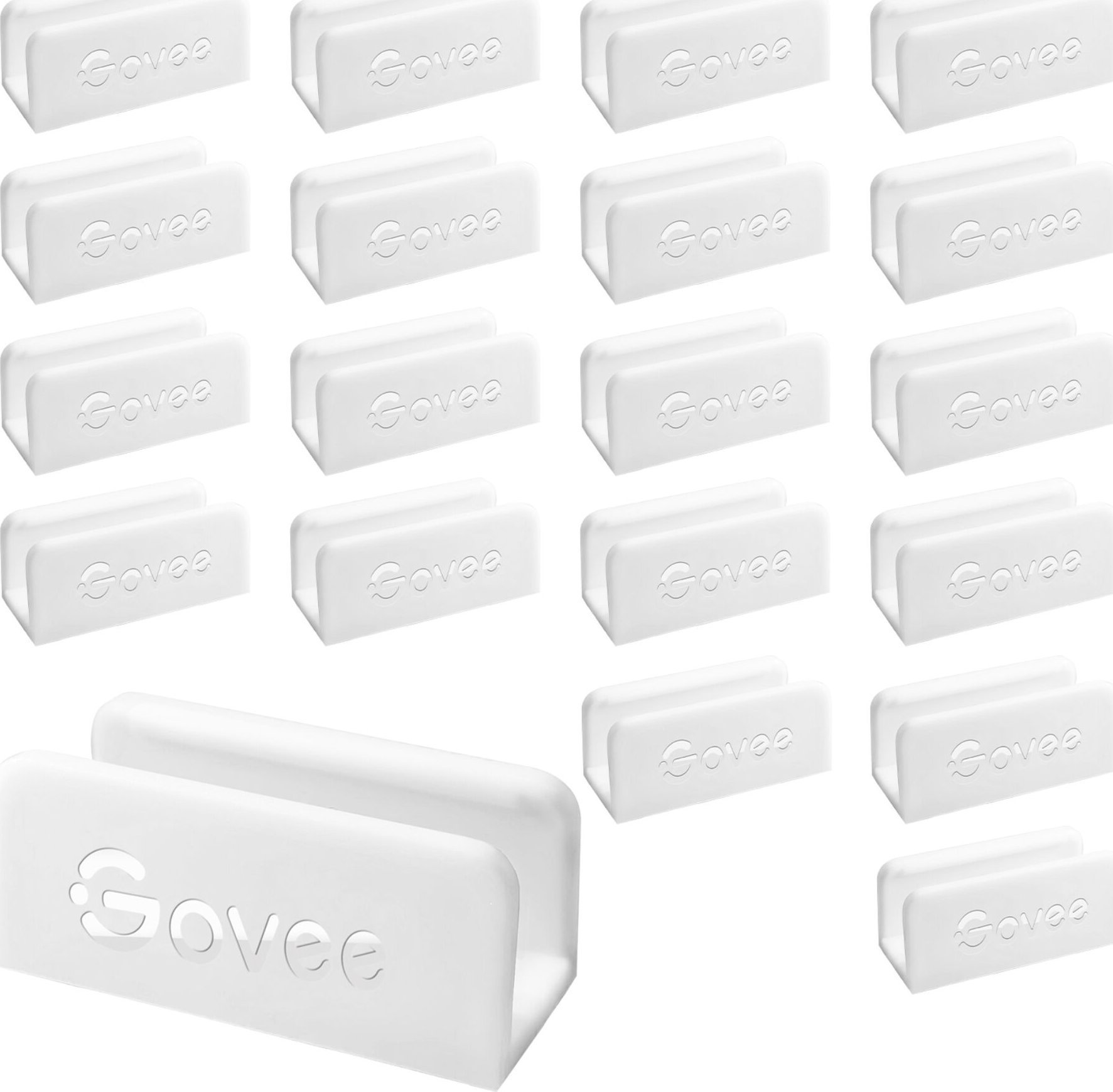 Govee Govee 20x Clips Mounting Bracket for Neon LED strip H61A1 profile