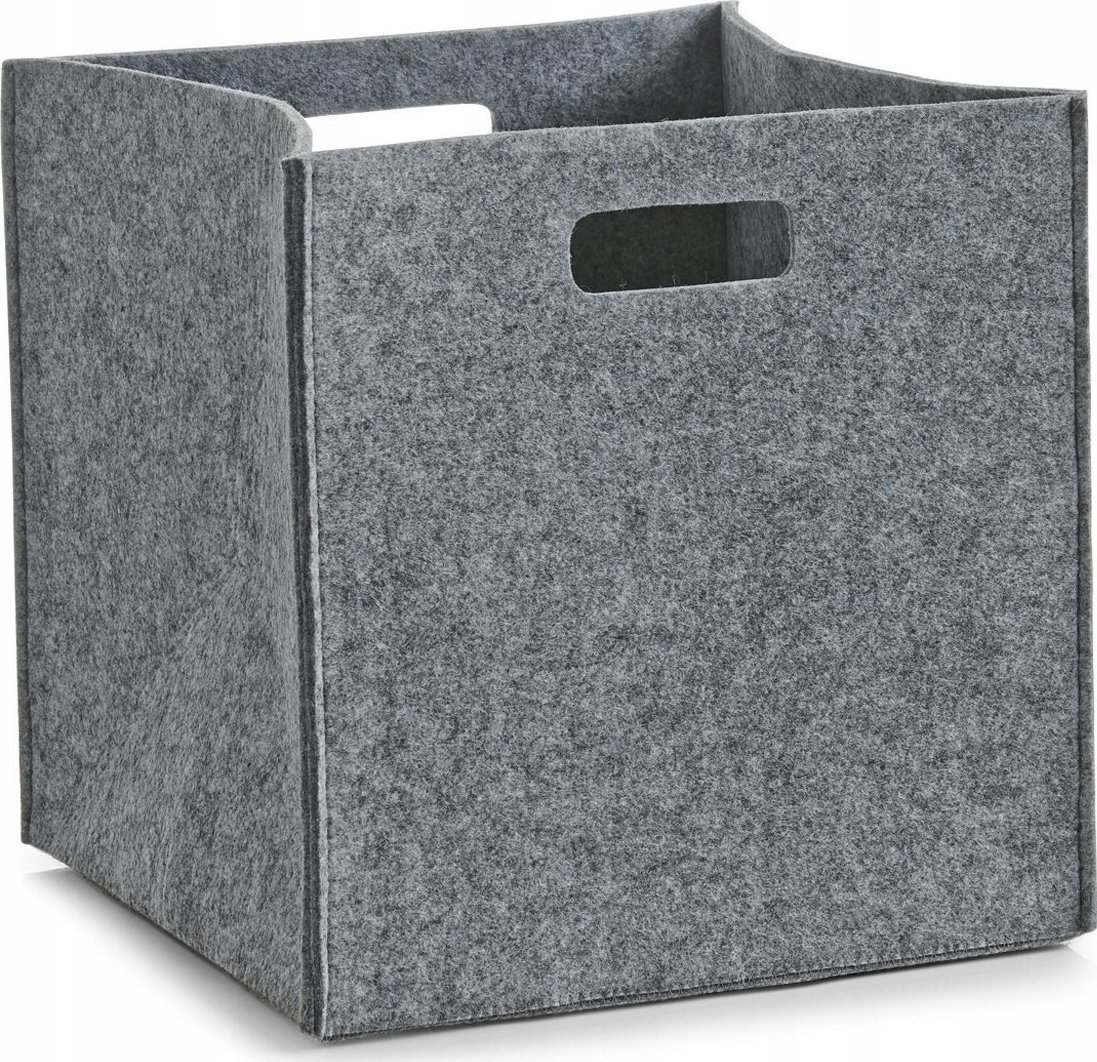 Zeller Zeller Kosz Do Przechowywania Filcowy 33l szary