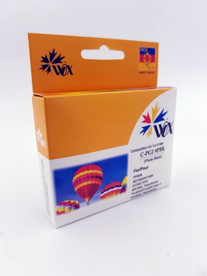 Tusz THI Zgodny Tusz Photo Black do Canon iX7000 MX7600 Pro9500 / PGI 9PBK / Czarny / 15 ml / zamiennik z chipem uniwersalny