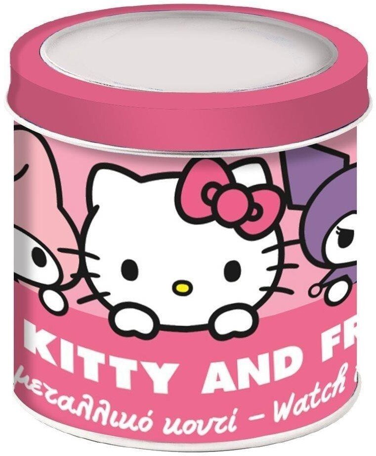 Zegarek analogowy w puszce Hello Kitty