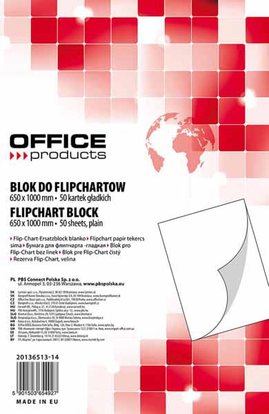Office Products FLIPCHART OFFICE 65X100 50K GŁ (20136513-14)