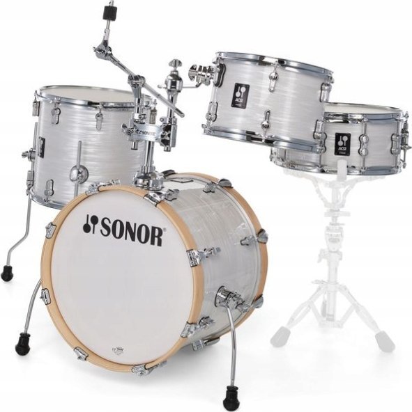 Sonor AQ2 Bop Set Klonowy Zestaw Muszli Perkusyjnych Biały Nowy