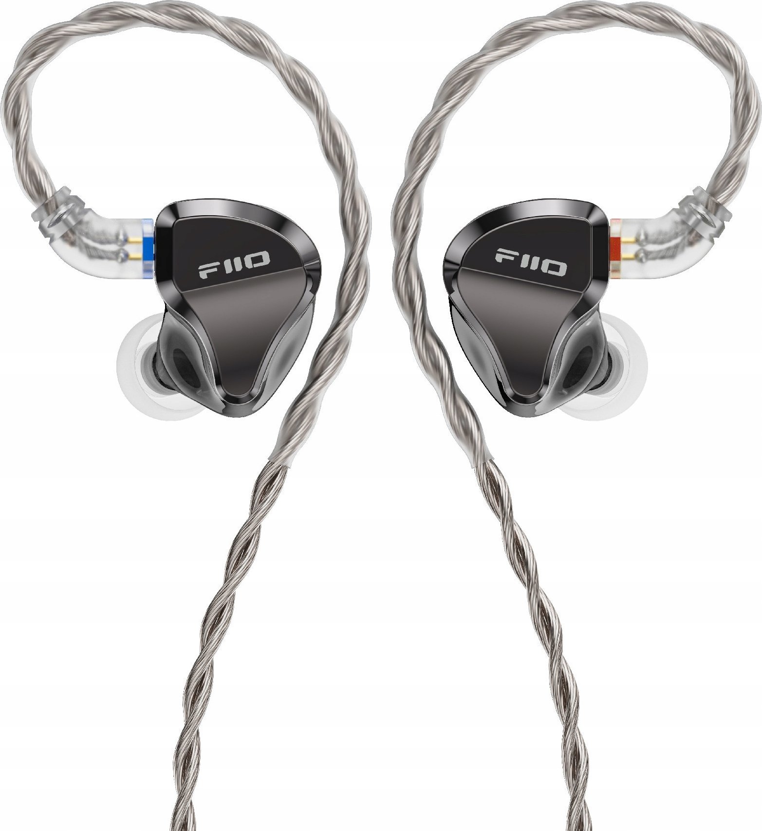 Słuchawki FiiO FiiO JH5 black - Hybrydowe IEM 1x DD 4x BA