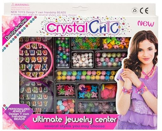 Zestaw koralików do tworzenia biżuterii z bransoletkami