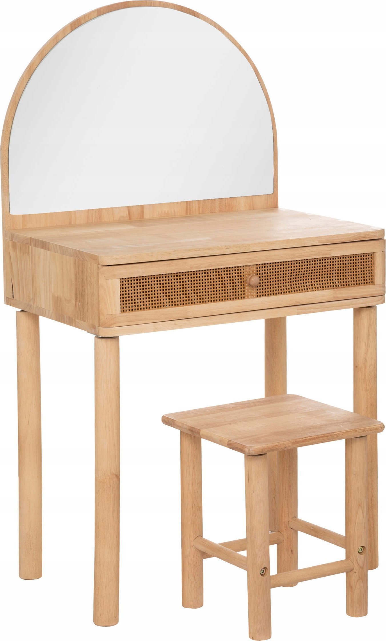 Atmosphera Toaletka dla dziewczynki CAMPAGNE z lusterkiem i taboretem