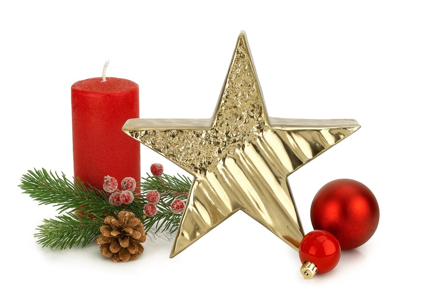 Ewax Figurka ozdobna mała złota metalowa gwiazda 2241