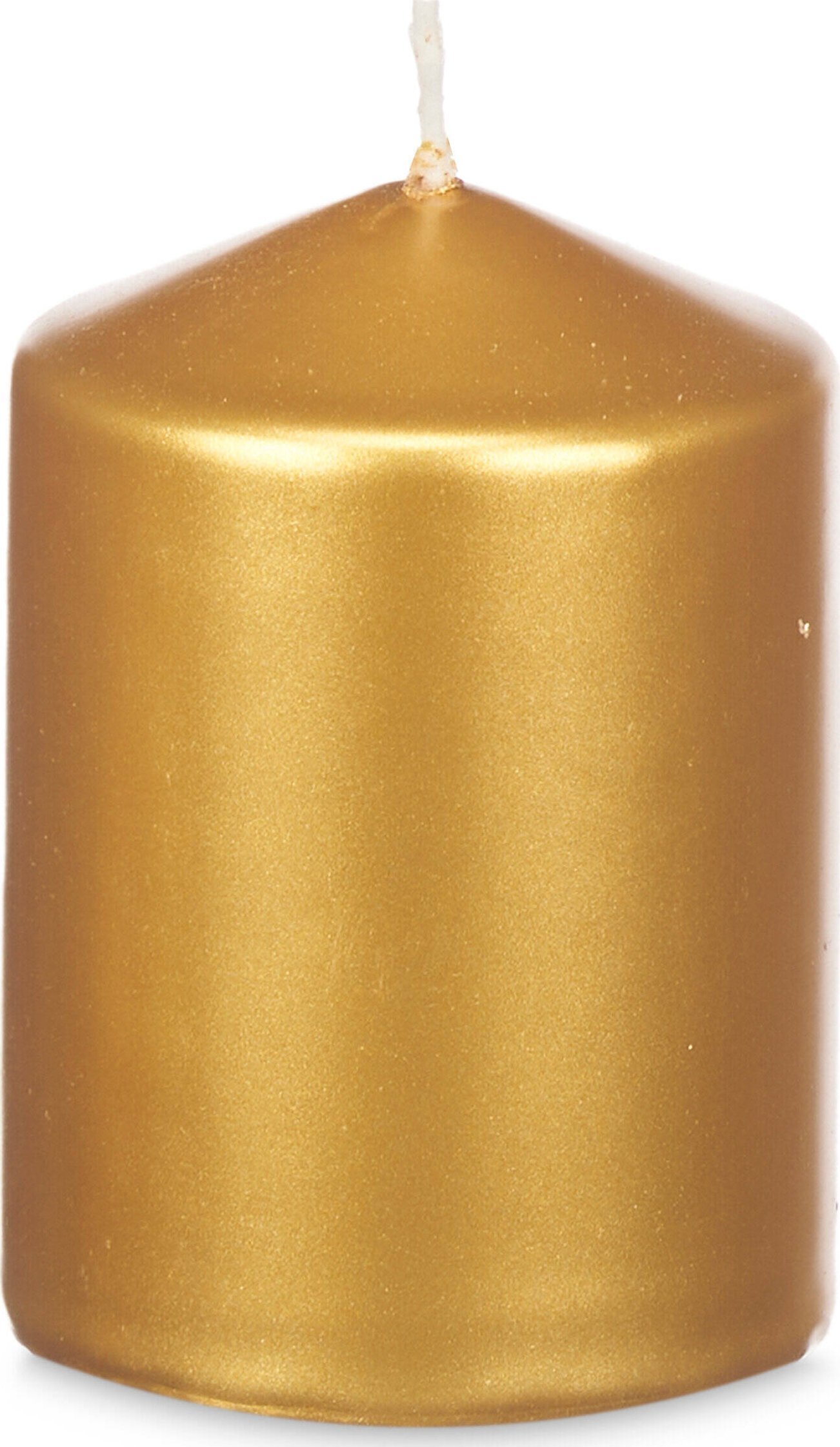 Acorde Świeca walec LUNAR złota, Ø 7 cm