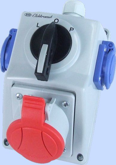 Elektromet Zestaw instalacyjny L-0-P 32A IP54 (974063)