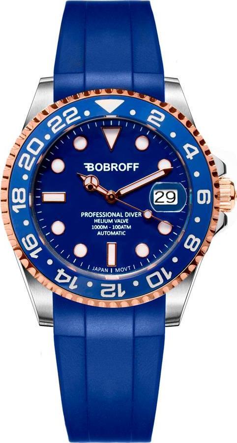Zegarek Bobroff zegarek BOBROFF UNISEX BF0006-CA (41MM) NoSize