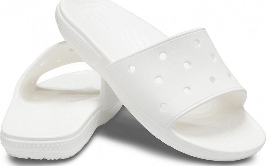 Crocs Crocs klapki damskie Classic Slide białe 206121 100 41-42