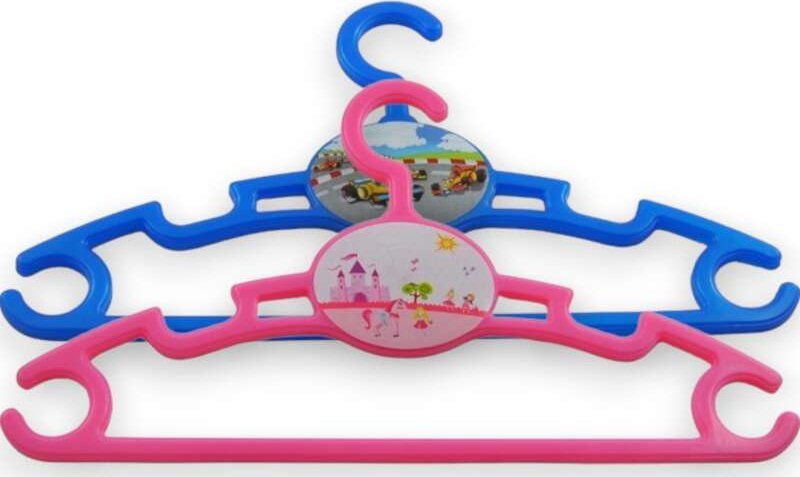 Ozer Wieszaki na Ubranka Dziecięce 6 szt. - 2 Kolory